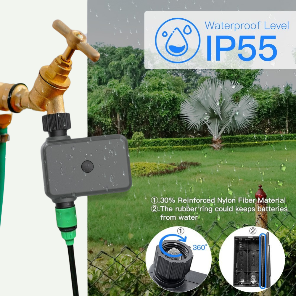 GießGedacht SmartValve – Intelligente Gartenbewässerung mit Timer